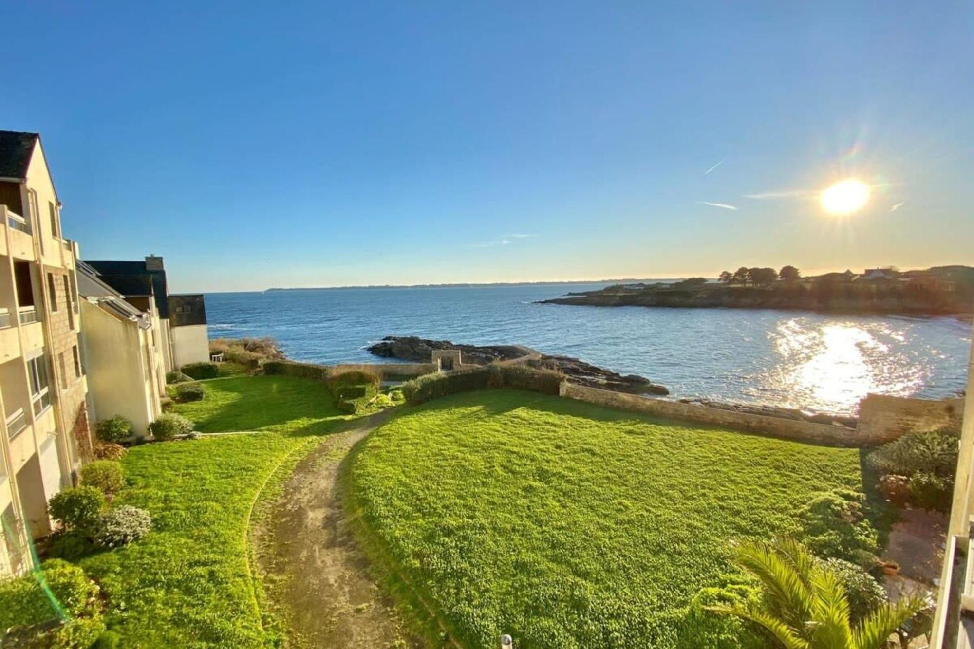 Superbe T3 Cosy Vue Mer 180 Ploemeur Exteriör bild