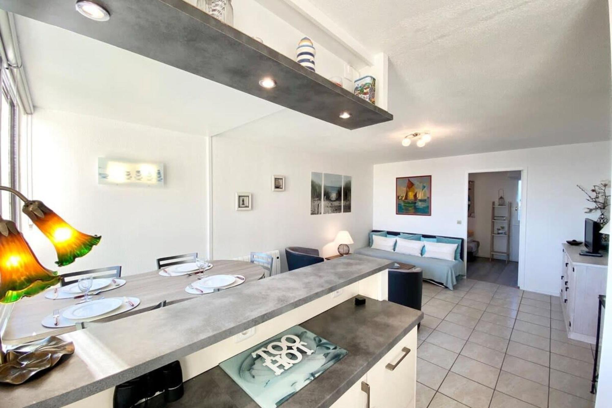 Superbe T3 Cosy Vue Mer 180 Ploemeur Exteriör bild